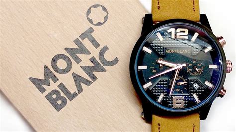 how to tell a fake montblanc watch|mont blanc timewalker automatic.